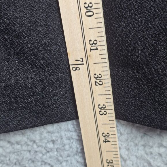 Tahari Black Ruched Side Pleat Feather Cuff Shift Dress 6 Cocktail Statement - Picture 10 of 13